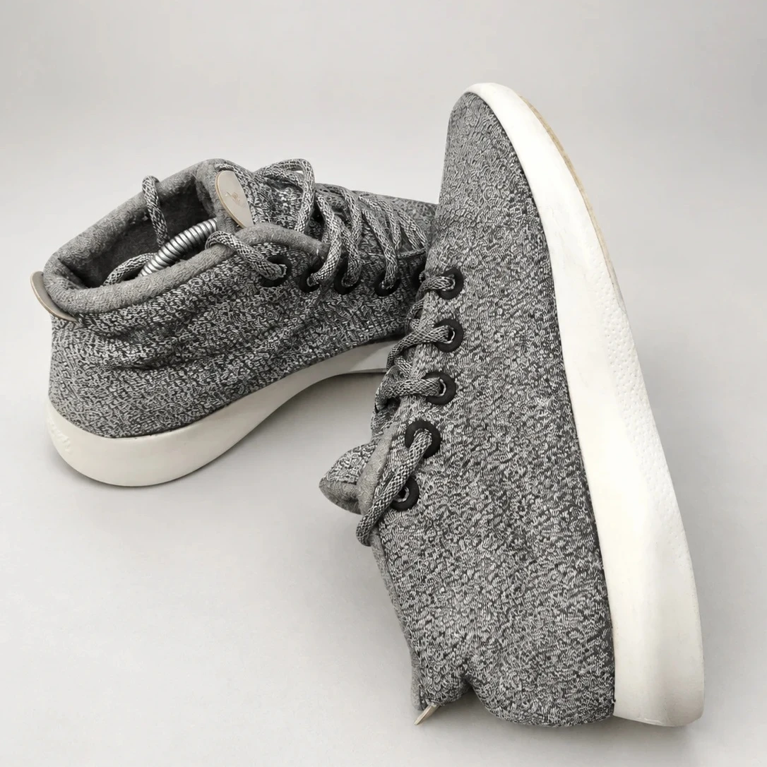 Allbirds Grey Mid-Top Sneakers image 1