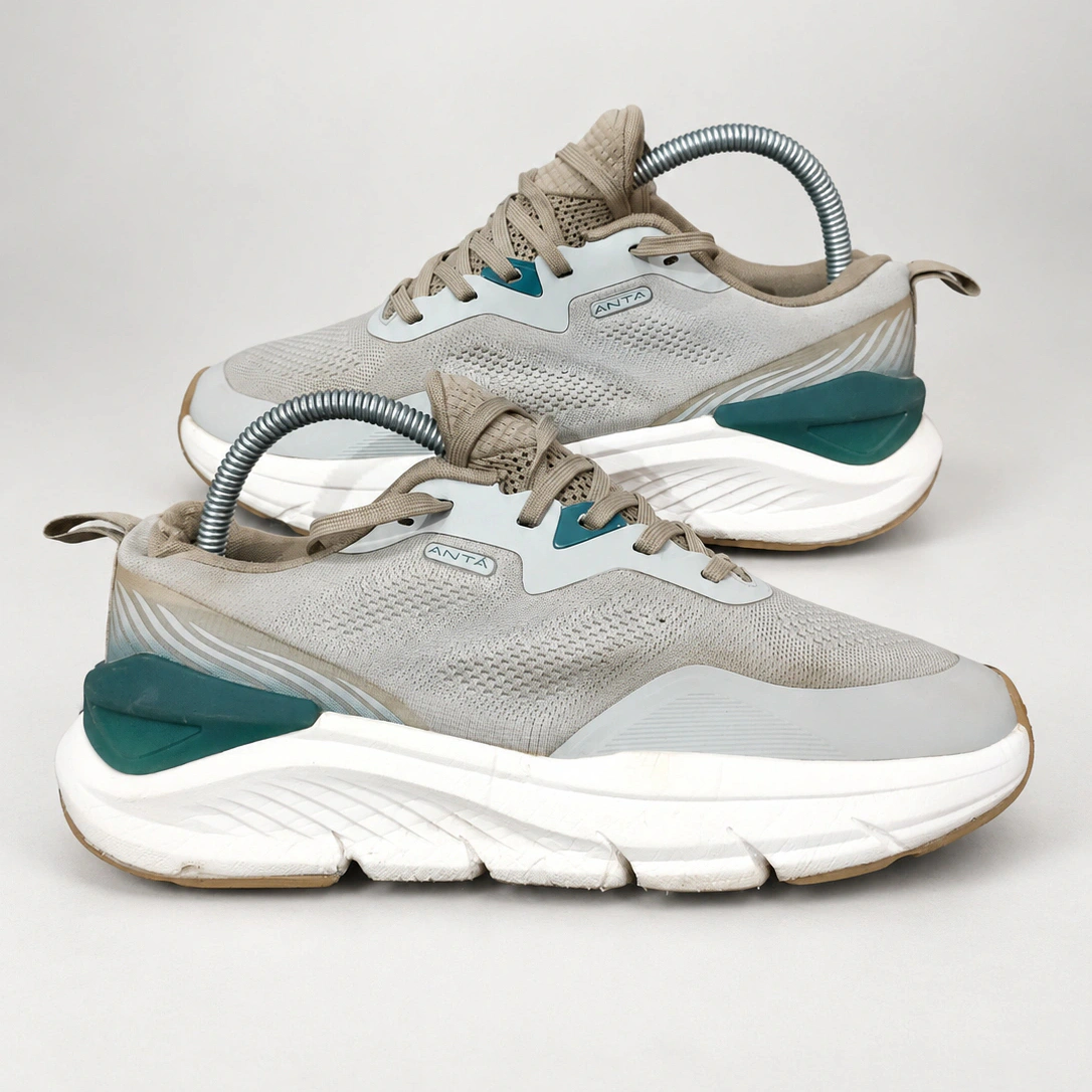 Anta Grey Athletic Sneakers image 1