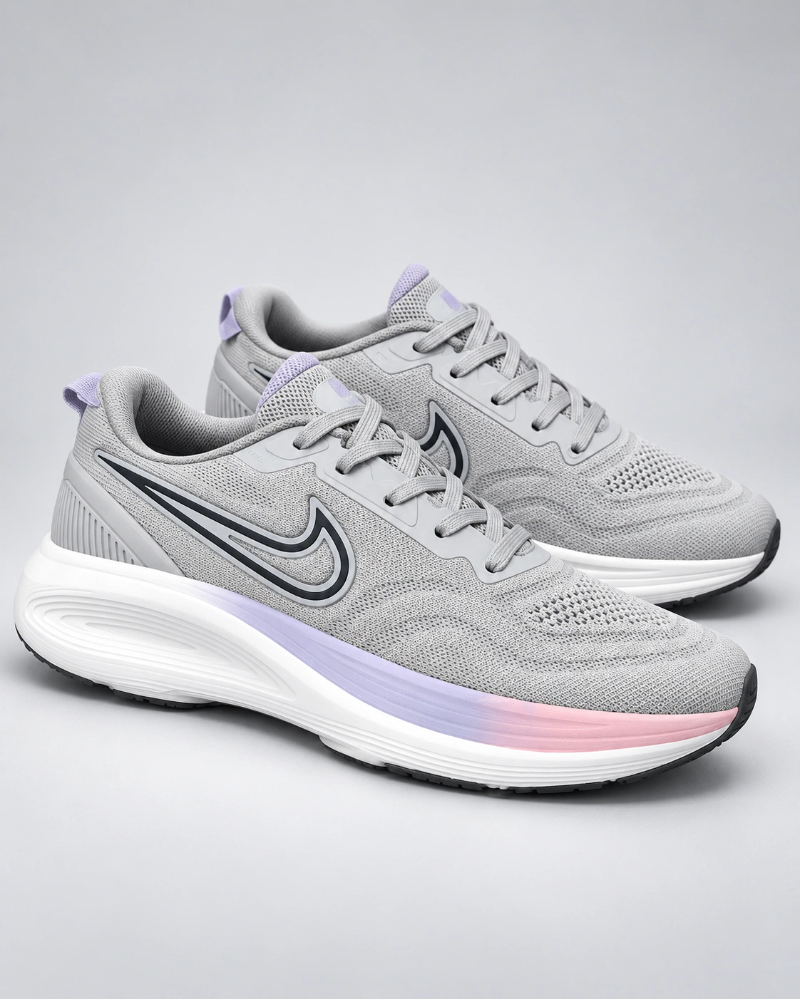 Nike Grey Running Shoes