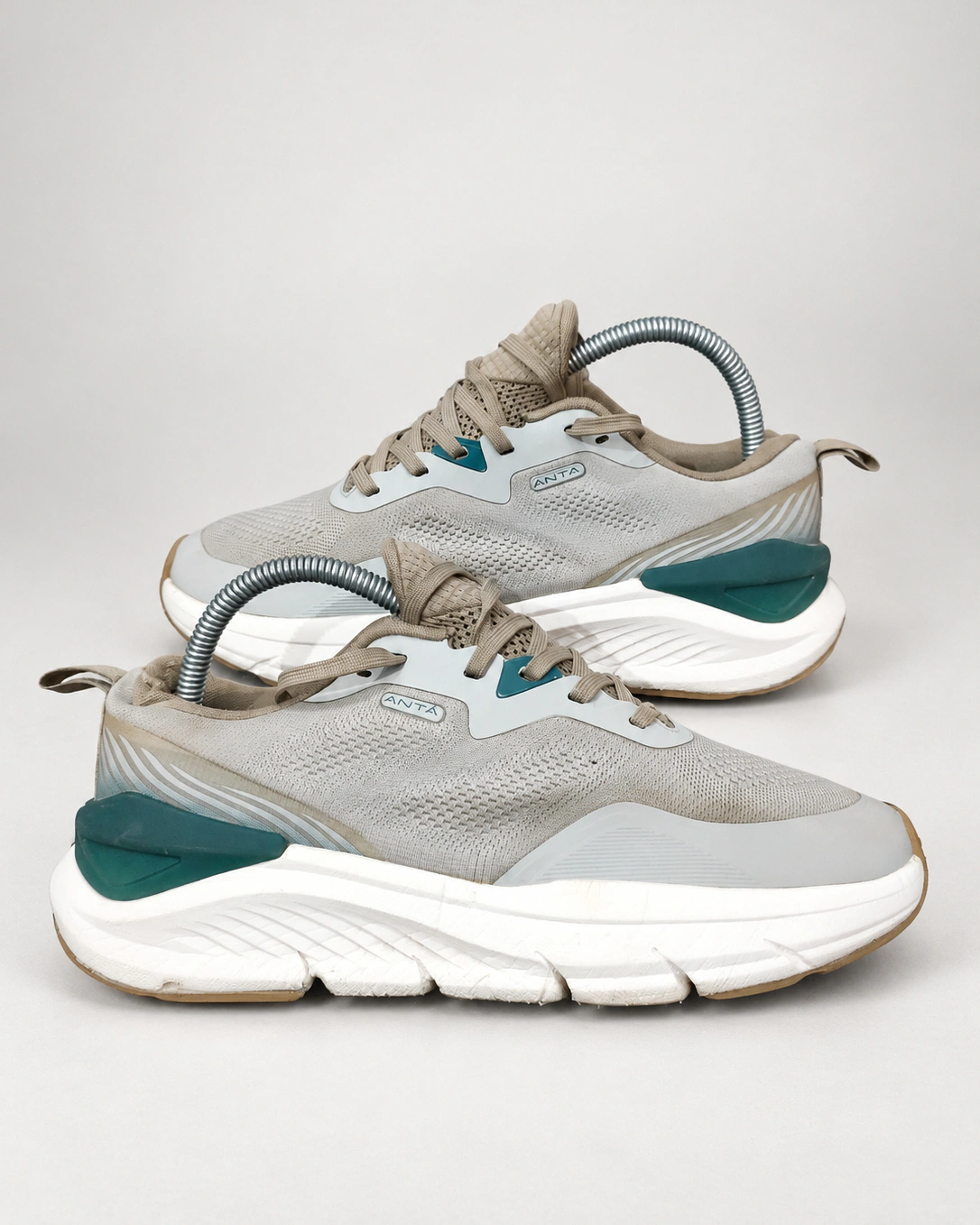 Anta Grey Athletic Sneakers