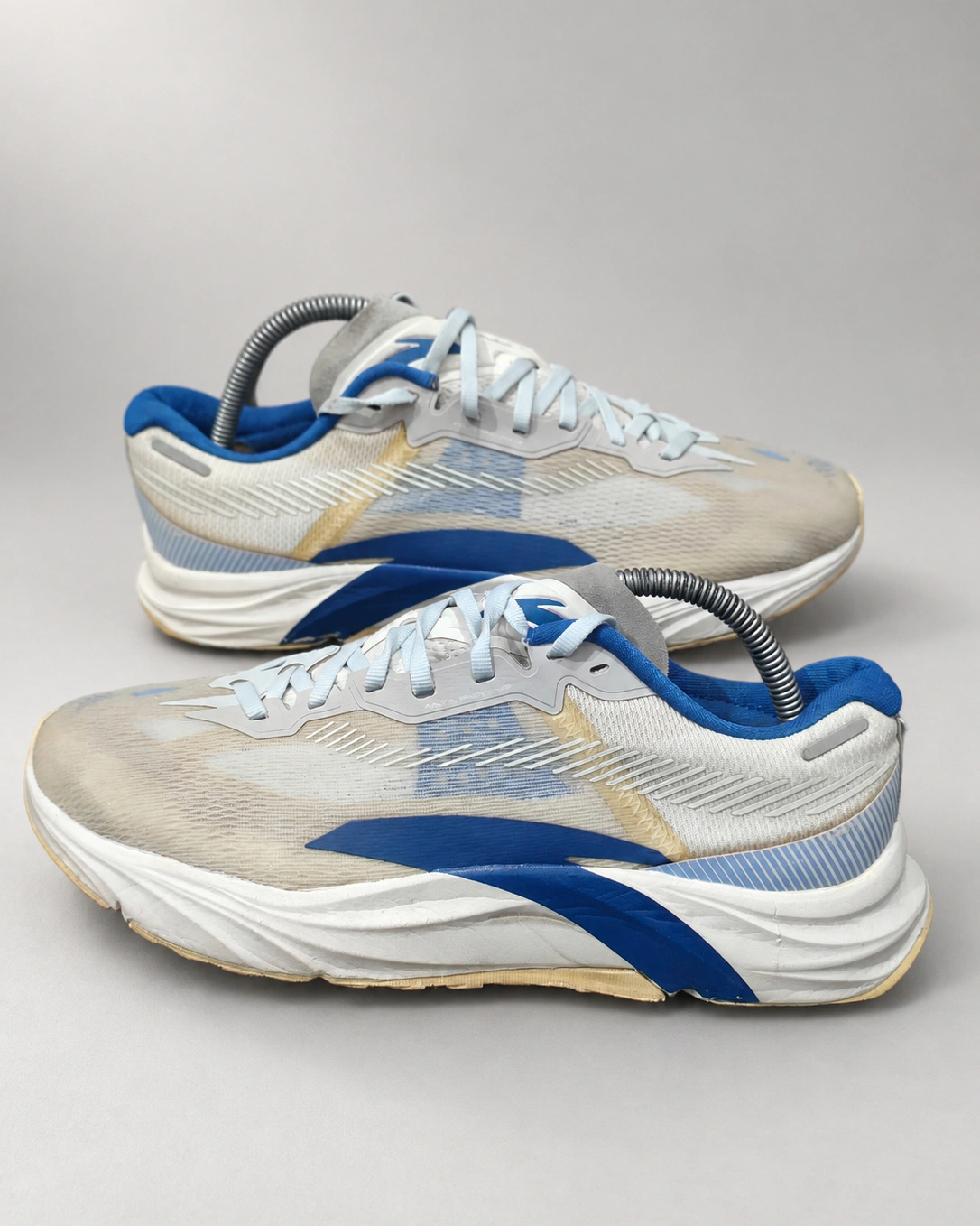 ANTA White & Blue Mesh Running Shoes